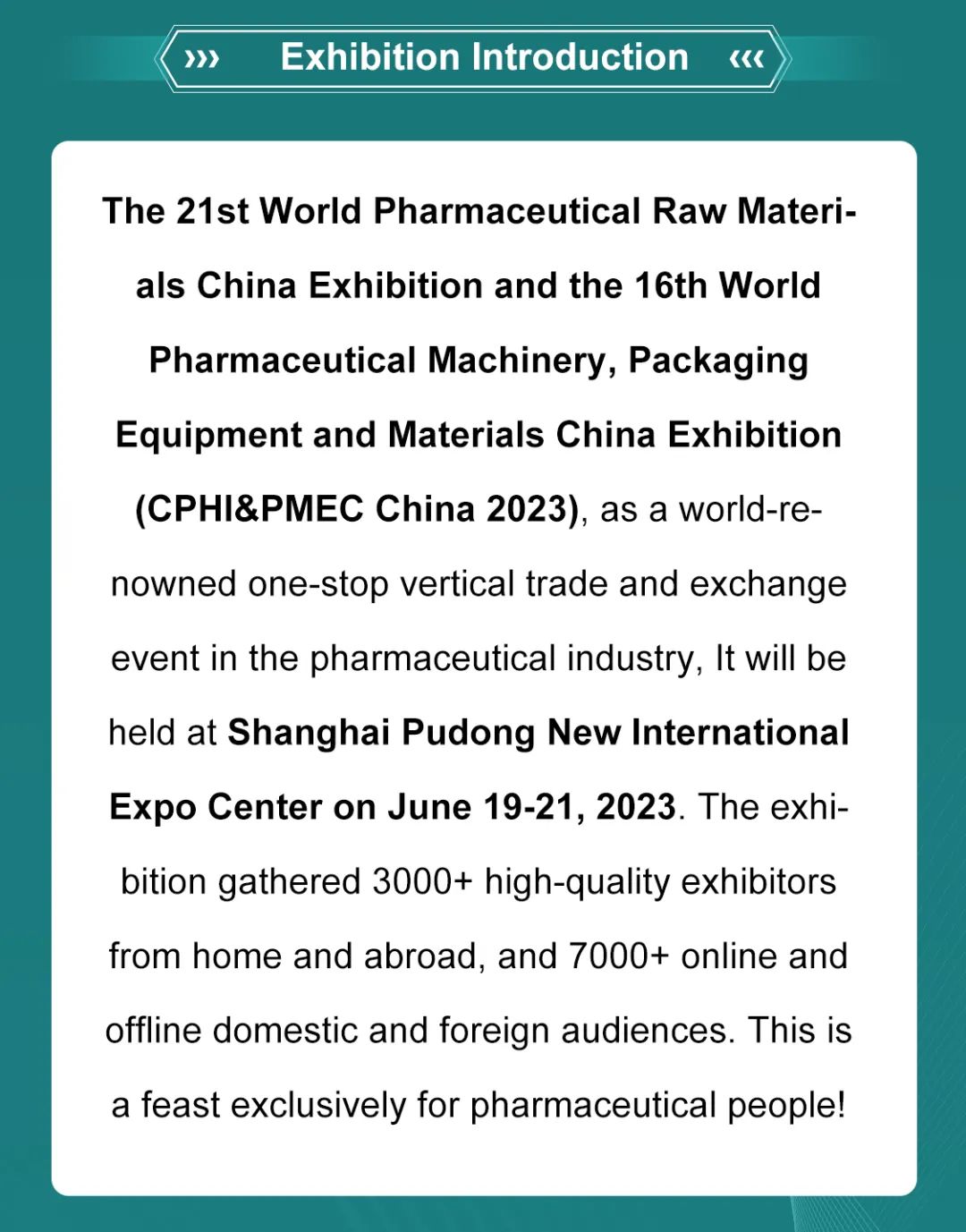 Jhenten Machinery  invites you to CPHI & PMEC China 2023！(圖3)